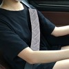 Unique Bargains Plush Car Seat Belt Protector Shoulder Strap Seatbelt Pads Covers 4 Pcs Gray 10.43"x6.30" - 2 of 4