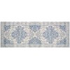 The Lakeside Collection Vintage Medallion Washable Area Rug Accent Rug or Runner Rug - Runner 22x60 - 2 of 2