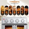 ELJGET Air Fryer Toaster Oven, 26QT 7-in-1 Convection Countertop Oven, Perfect for Family Kitchen, Healthy Low Oil Cooking, Ideal Gift - 2 of 4
