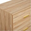 PAGED Modern Dresser Ample Storage Wide Chest of Drawers with Drawers, Storage Cabinet for Bedroom - 4 of 4