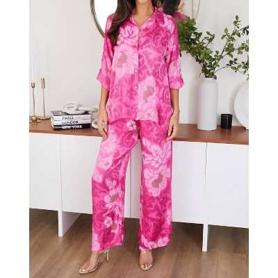 Women's Silky Inkatha Print Pants - Milio Milano