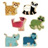 Djeco Magnetic Animal Puzzle Set - 14 Silly Animal Puzzles - 3 of 4