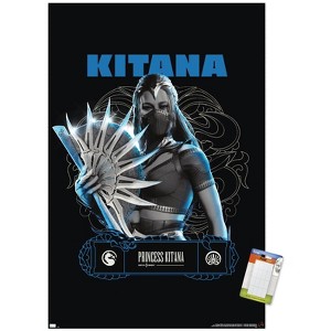 Trends International Mortal Kombat 1 - Princess Kitana Unframed Wall Poster Prints - 1 of 4