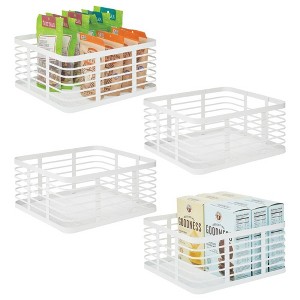 Metal Pantry Basket with Handles - 1 of 4