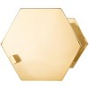 Aurea Hexagon C-Table - Gold - Safavieh. - 4 of 4