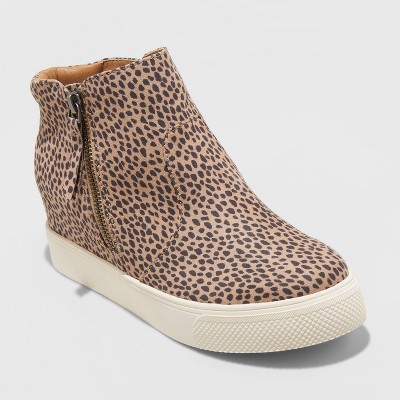 leopard print boots target