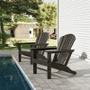 WestinTrends Dylan HDPE Outdoor Patio Adirondack Chair (Set of 2) - 2 of 4