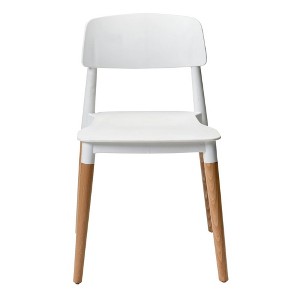 Commerical Seating Products,Mid Century Modern Dining Chairs Set of 2 - 1 of 4