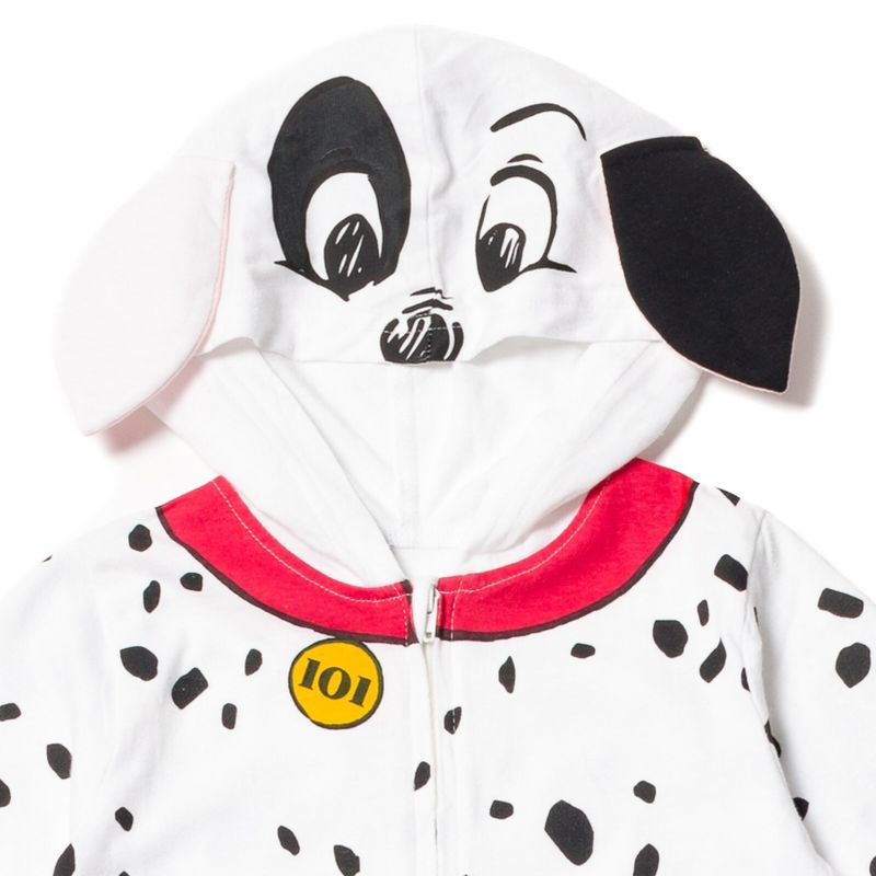 Disney 101 Dalmatians Zip Up Cosplay Coverall Newborn to Little Kid , 2 of 6