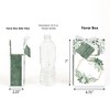 Big Dot of Happiness Boho Botanical - Greenery Party Favor Boxes - Set of 12 - 2 of 4