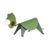 7.5" Gretchen Modern Industrial Iron Triceratops Kids' Lamp (Includes LED Light Bulb) Green - JONATHAN Y - image 2 of 4