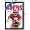 Trends International NFL San Francisco 49ers - Christian McCaffrey Feature Series 24 Framed Wall Poster Prints - 3 of 4
