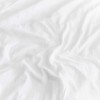 Lightweight Cotton Blend Hotel Quality Flat Bed Sheet Set, Bright White by Blue Nile Mills - image 2 of 2