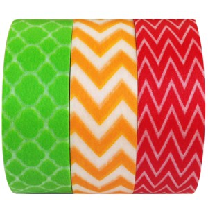 Wrapables Summer Flavors Japanese Washi Masking Tape (Set of 3) - 1 of 3