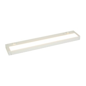 LNC White 1-light Cool White LED Strip Light Fixture Ceiling Light,12/18/21in - 1 of 4
