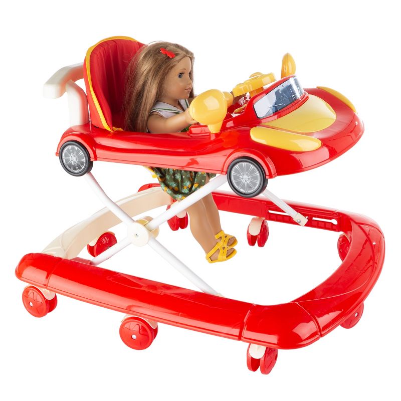 Toy Time Doll Walker-Baby Doll and Stuffed Animal Mobile Push Toy with Fun Car Design, 2 of 7