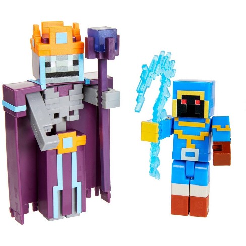 Minecraft Dungeons 2pk Figures Target - if roblox guests were in minecraft