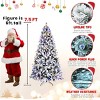 Artificial Trees Christmas with Easy Power & Memory Wire Technology, 400 Dual-Color LEDs With 10 Function, Home Decoration-Maison Boucle - 4 of 4