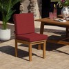 ARDEN Foam Outdoor Dining Chair Cushion, 20 x 20, made with ProFoam, Rain-proof, Fade Resistant - 2 of 4