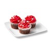 Valentine's Day Chocolate Mini Cupcakes - 10oz/12ct - Favorite Day™ - image 2 of 3