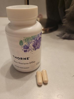 Thorne Basic Nutrients 2/day - Comprehensive Daily Multivitamin With ...
