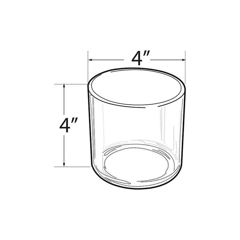 Azar Deluxe Pencil Holder Clear (556334) , 2 of 4
