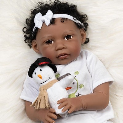 Paradise Galleries Reborn Baby Doll Kione, 20 inch Girl in Soft Vinyl & Weighted Body, 8-Piece Set