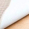 39X20inch Anti Fatigue Kitchen Rug Mats Made of 100 Polypropylene Half Round Rug Cushion in Beige Anti Slippery and Washable - 3 of 4