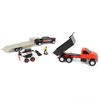 ERTL 1/64 Bobcat 5 Piece Construction Set with Dump Truck, Gooseneck Trailer, Man & Skid Loader 16502 - 2 of 4