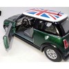 KiNSMART Mini Cooper S 5inch 1:28 Scale Die Cast Metal Model Toy Cars Green with British Flag - 4 of 4