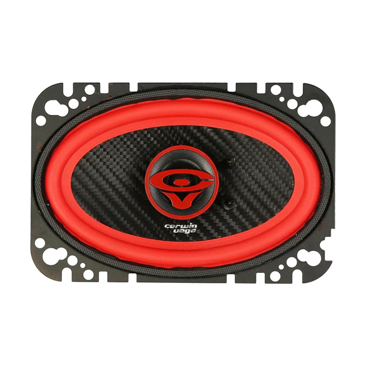 Cerwin Vega V46 Vega Series 4×6″ 2‑Way Coaxial Speaker – Hybrid CF/PP Cone, Silk Dome Tweeter, Rubber Surround – Compact Full‑Range Audio Pair - thumbnail 2