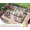 AMERLIFE Polycarbonate Greenhouse with Vent Windows, Lockable Double Doors - 3 of 4