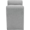 Meridian Furniture,Stylus Boucle Fabric Bench - 4 of 4