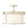 Capital Lighting Isabella 4 - Light Semi-Flush Mount in  Winter Gold - 3 of 4