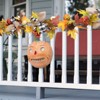 6 Ft Thanksgiving Fall Garland Decor, Artificial Autumn Garlands with Pumpkins, Maple Leaves - 4 of 4