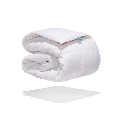 King Size White Cotton Goose Down Comforter