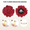 Unique Bargains Durable Multipurpose Iron Badge Brooch Pin Backs Safety Clasp 60 Pcs - 4 of 4