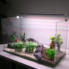 Unique Bargains Aquarium Plastic Plants for Fish Tank Landscape Decoration Green 10 Pcs - 2 of 4