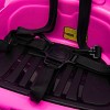 TopComfy Baby Walkers Kids Bumper Car 360 Degree Rotation Function Anti Collision Buffer Design Safety Belt for Kids, Rose Pink, 25.59"*25.59"*10.63" - 3 of 4