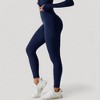 Anna-Kaci Active Women's High Waist Compression Leggings with Seamless Fit and Sculpting Stretch Fabric - 3 of 4