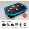 LifePro Rumblex Plus 4D Vibration Plate with Triple Motor Technology. Ideal for weight loss and body shaping - Whole Body Vibration - 3 of 4