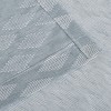 Geometric Diamond Sheer Grommet Curtain Panel Set by Blue Nile Mills - image 4 of 4