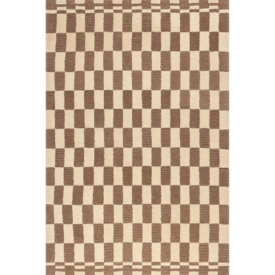 Nuloom Kia Checkerboard Wool Area Rug