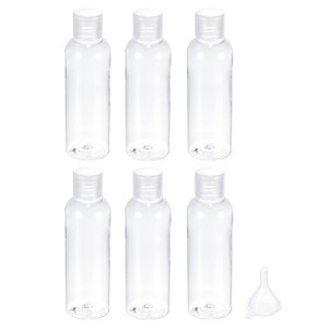 Unique Bargains Refillable Cosmetic Plastic Travel Spray Bottle with Funnel 6 Pcs - 1 of 4