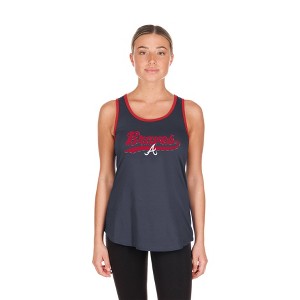 MLB Atlanta Braves Women's Bi-Blend Tank Top - 1 of 4