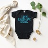 The Juniper Shop One Handsome Dude Baby Bodysuit - 18mo - Black - 2 of 2