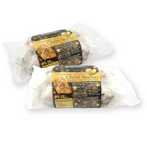 Schlunder Mini BUTTER Christ-Stollen Premium Christmas Stollen 7.05 oz. / 200 g (Pack of 2) - 1 of 4