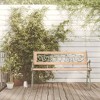 vidaXL Patio Bench 48" Solid Firwood - 3 of 4