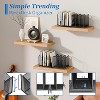 Simple Trending Mesh Desktop File Sorter Organizer, 7 Section Bookshelf For Desk Home Office, Black - 3 of 4