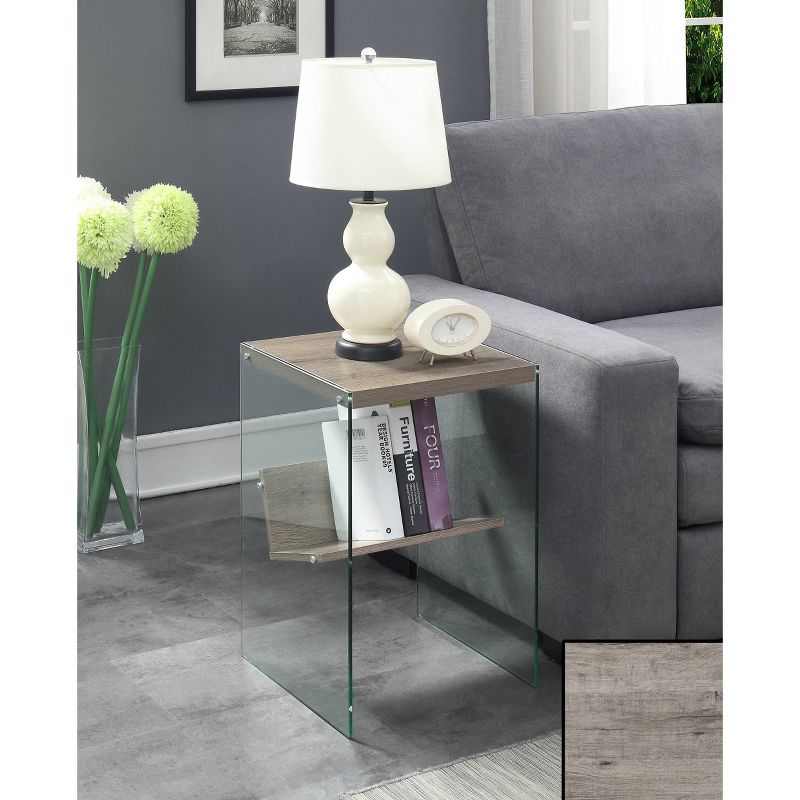 SoHo End Table with Shelf - Breighton Home, 3 of 9